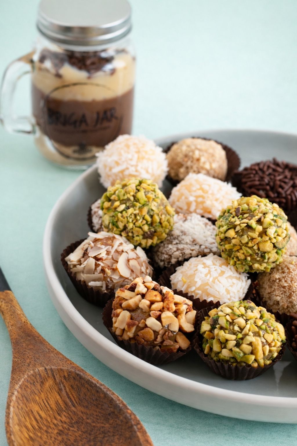 Brigadeiros artesanales Obrigado Brigadería